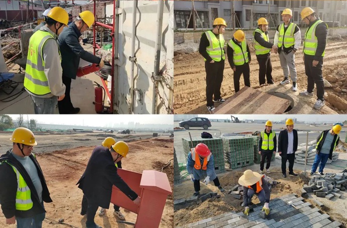南昌市政建設集團各在建工程項目開展安全生產大檢查
